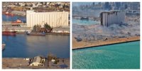 Le port de Beyrouth avant et après l'explosion
